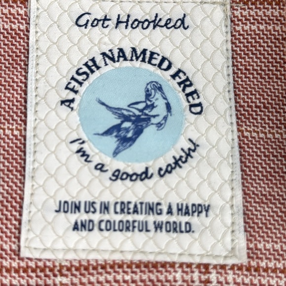 A Fish Name Fred Men's Red Check Sportcoat Blazer - Picture 3 of 12